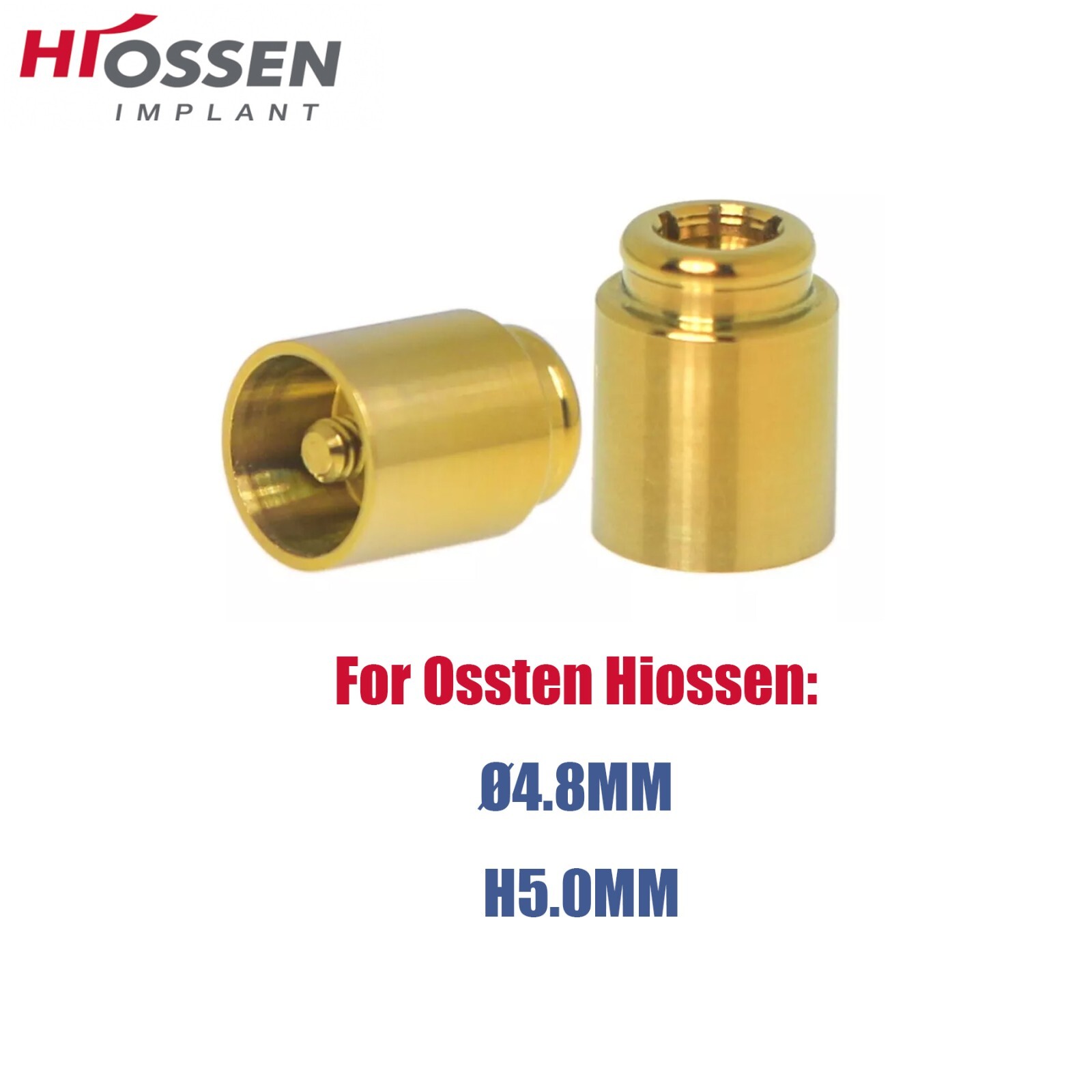 Implant Locator Attachment & Caps fits Nobel Hiossen Multi-Unit Abutment ∅4.8mm