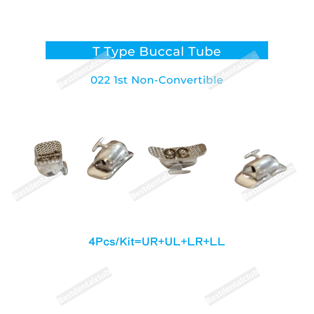 Dental Round Buccal Tubes Ball Ortho Hooks Tube Bidirection Traction T Type Hook