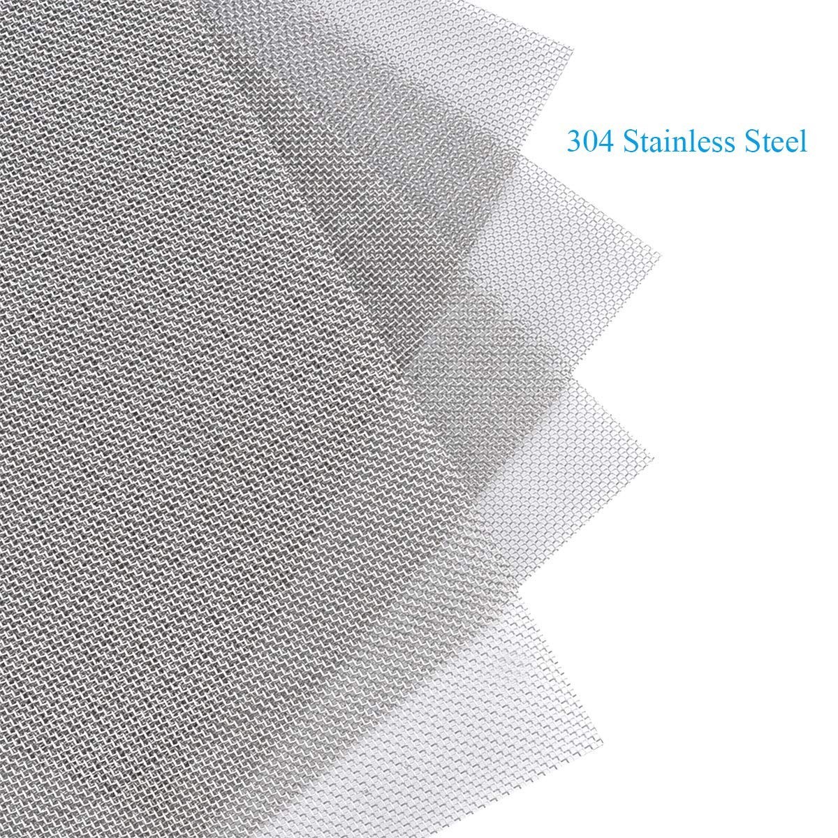 Professional Grade 11.8″x8.2″ Stainless Steel Mesh – Rodent & Weather Safe