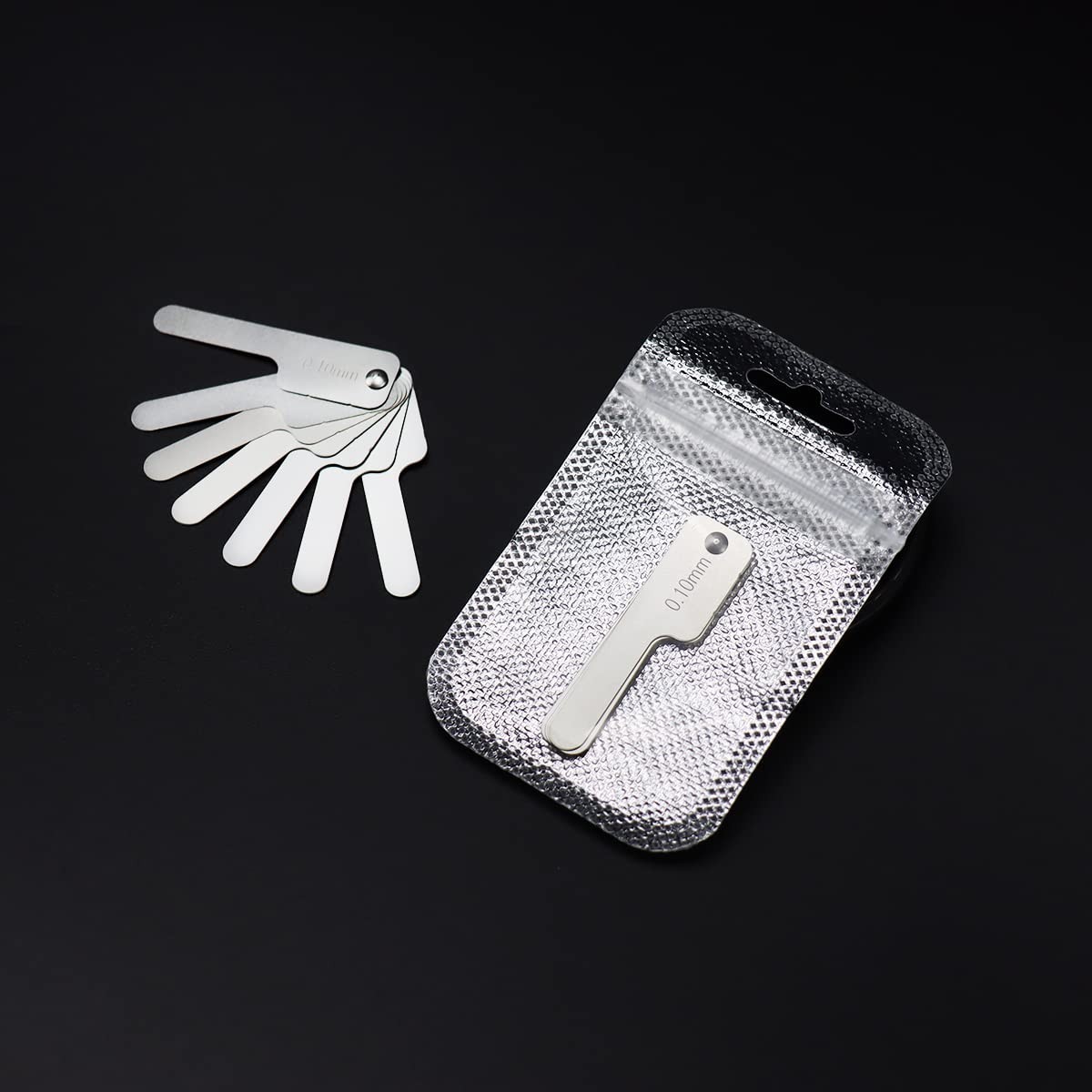 Orthodontic Gap Ruler Dental Interproximal Reduction Gauge Tooth Silver