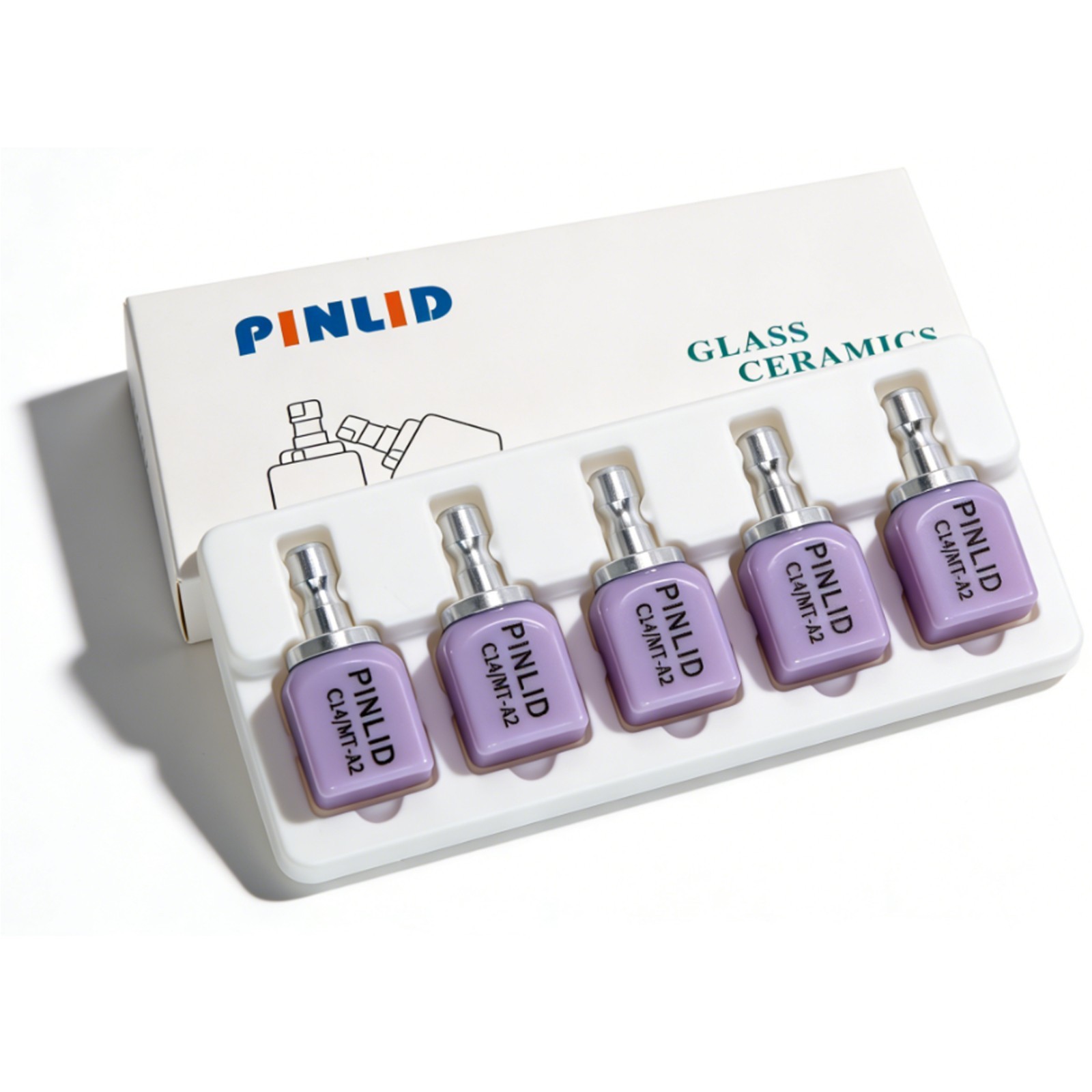 US Dental C14 MT Lithium Disilicate Glass-Ceramic CAD/CAM Blocks for CEREC/inLab