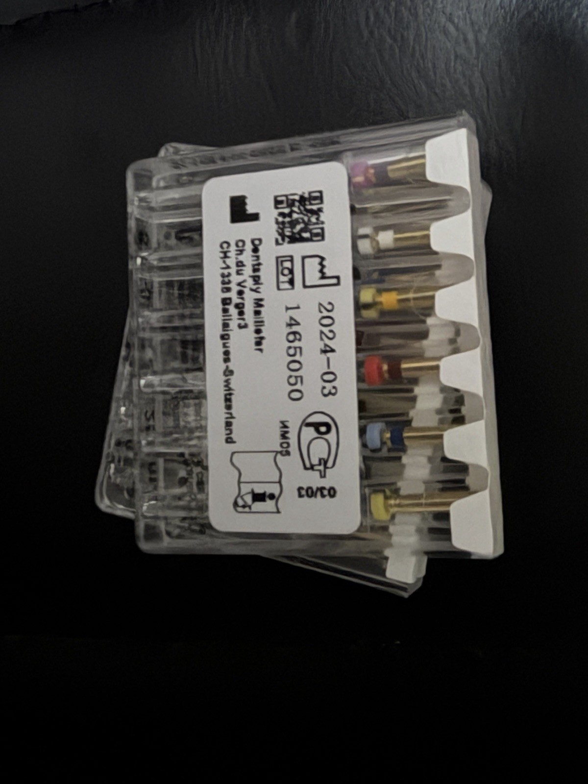 Dentsply Rotary ProTaper Universal NiTi Files (1 Pack) 6 per pack Endo