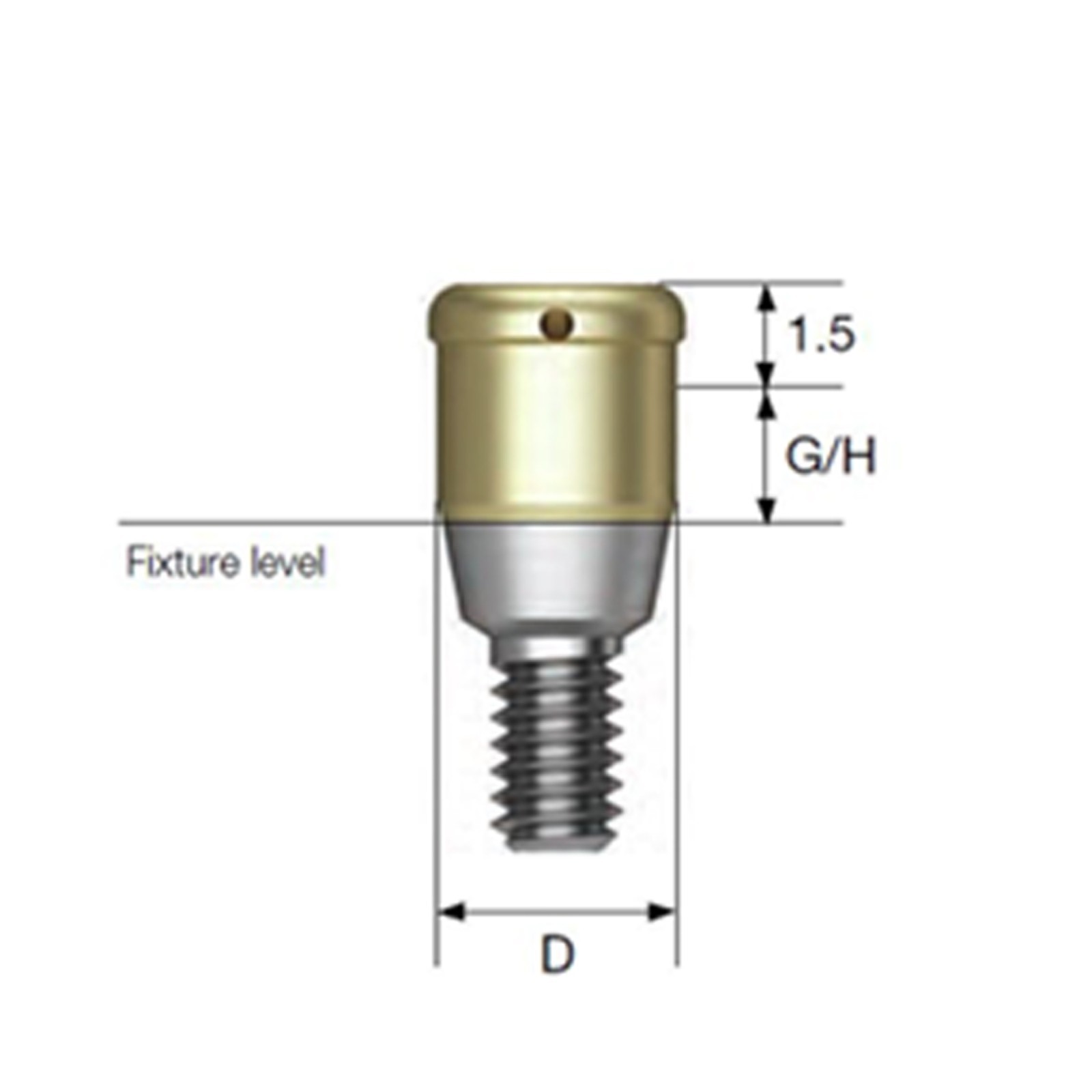 US Locator Abutments Straight/Angulated 17°Abutment For DIO UF Regular Implants