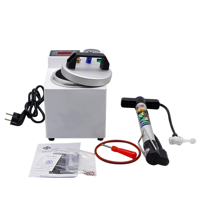 65W Portable Dental Air Pressure Polymerizer Instant Implant Repair Pressure Pot