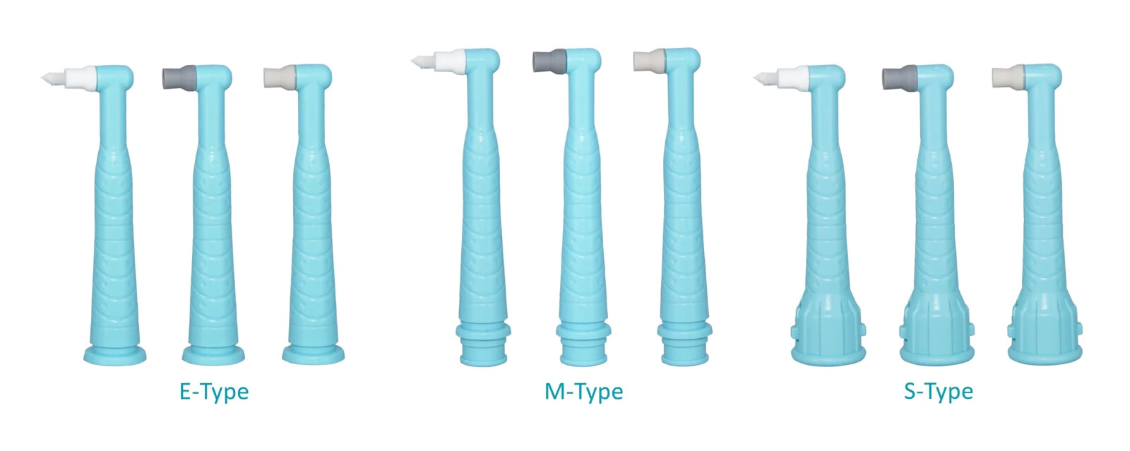 Pac-Dent ProAngle EZ M-Type extented 90 degree angle, soft cup, Pac-Dent (Multi)
