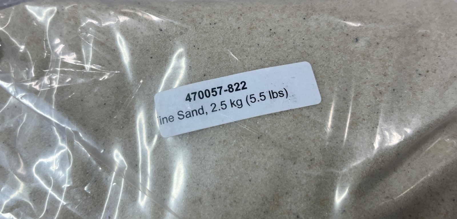 Colonial Scientific Laboratory Testing Supplies – 5.5 Lbs Fine Sand – 470057-822