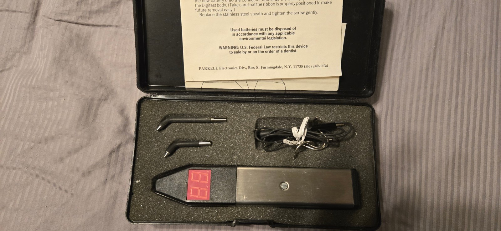 Parkell Digitest Pulp Vitality Tester D626D Used