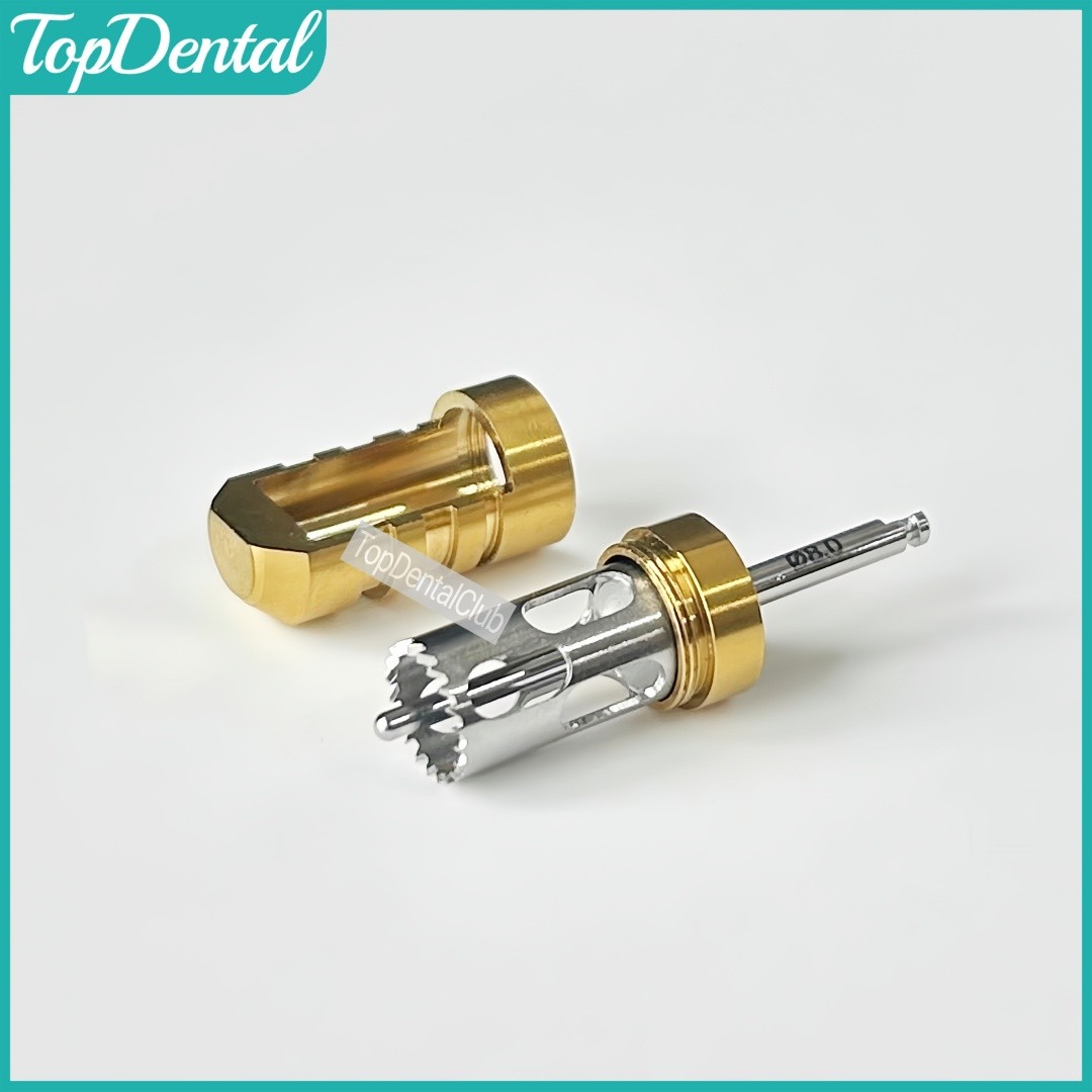 ⌀8.0 Dental SLT Half Moon Harvest Drill Semilunar Technique Bone Augmentation