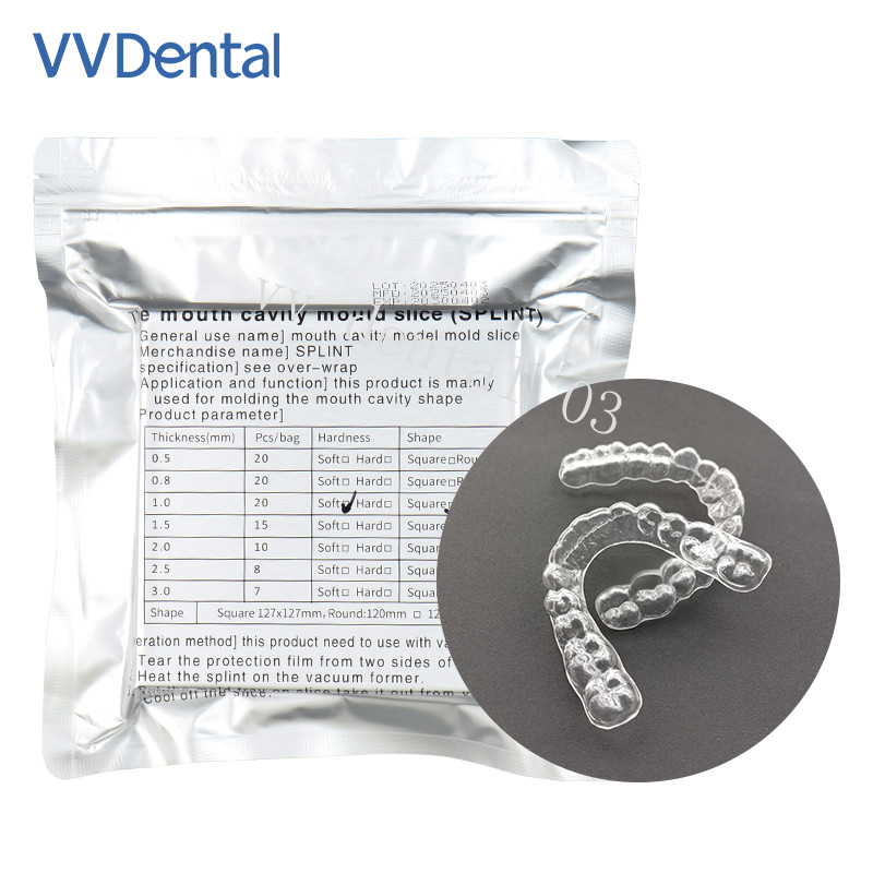 Dental Orthodontic Plastic Sheet Dental Lab Splint Thermoforming Material
