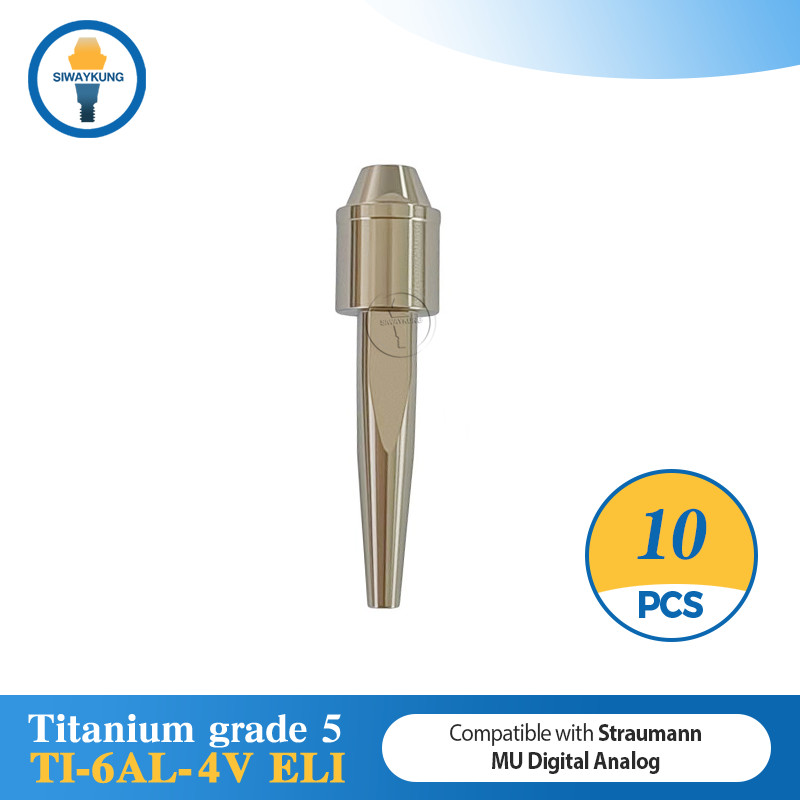 10 pcs Multi unit Digital analog CAD/CAM digital Analog fits to Straumann ITI MU