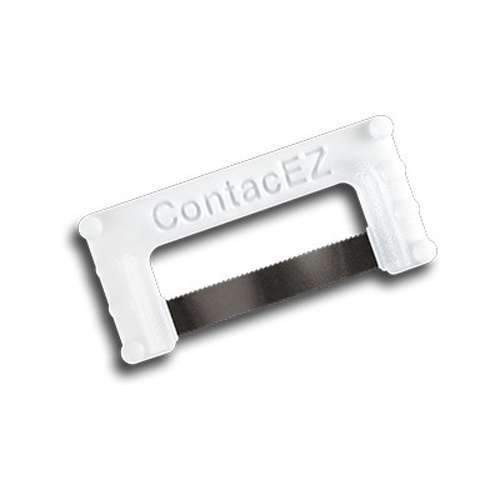 ContacEZ Restorative White Double-Serrated Strip 8/Pk. Gentle Saw
