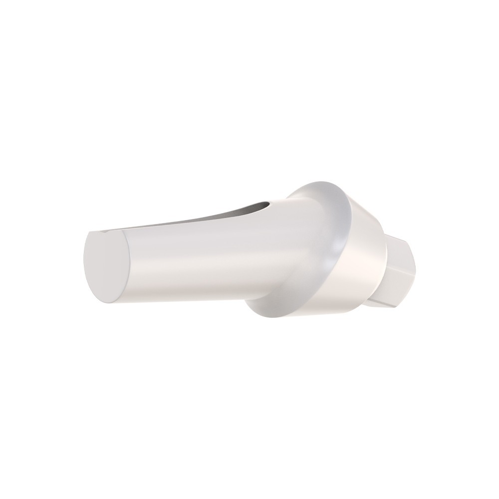 5pcs DSl Angulated Abutments Anatomic Peek With Screws 15° Internal Hex