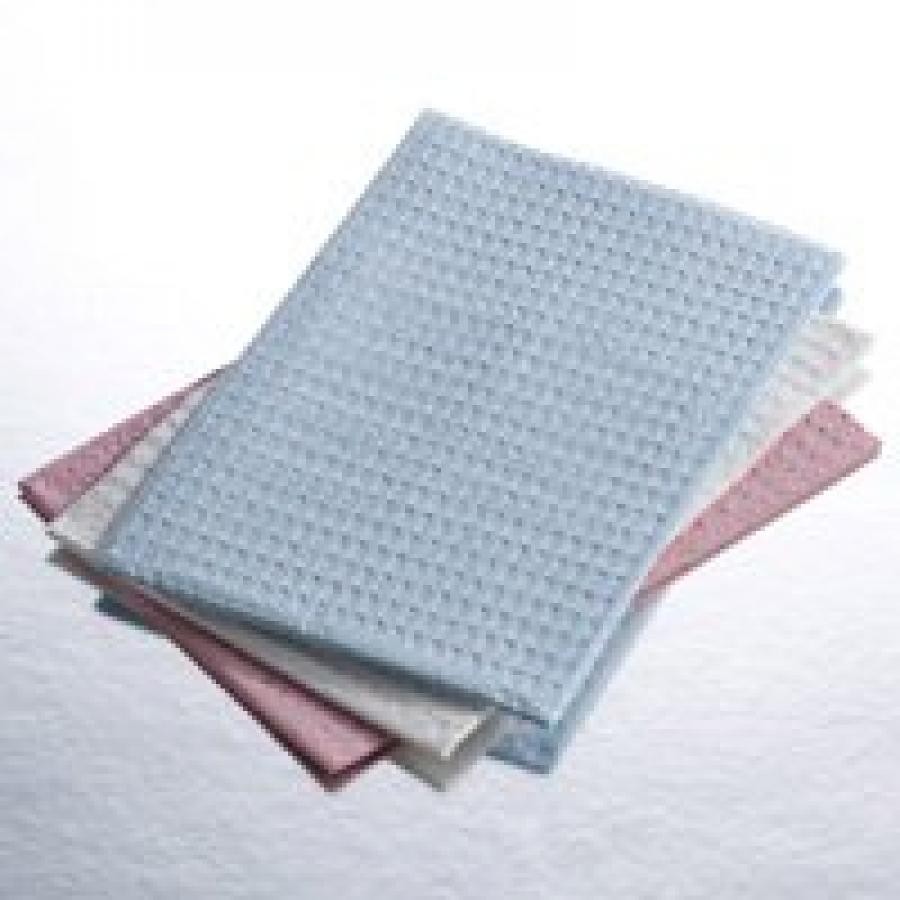 Graham Medical Dental Bib Tissue/Poly Backing 2-Ply 13.5 In x 18 In White 500 Ct