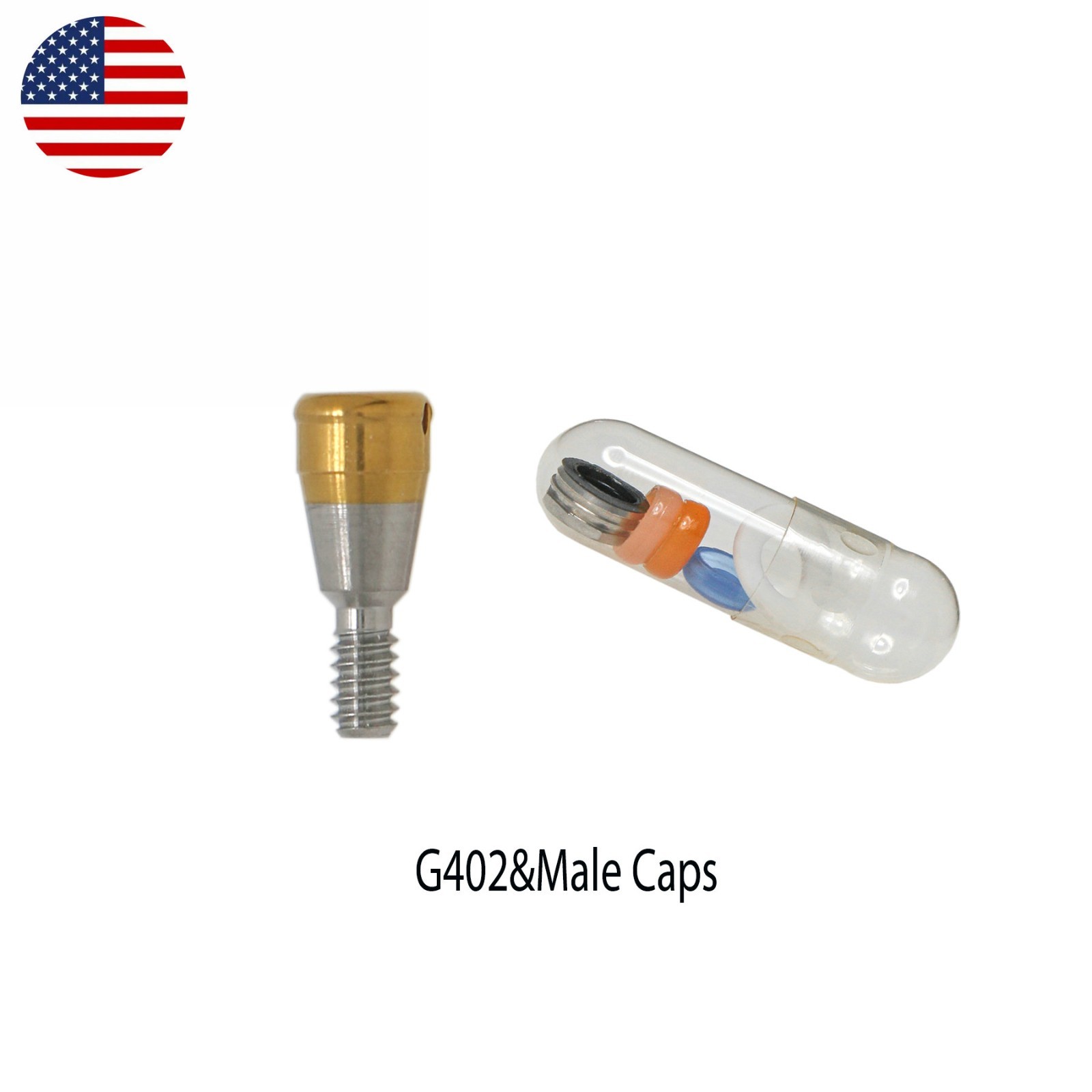 US Locator Attachment Abutment Regular for Hiossen ET Osstem TS Implants 1-7mm