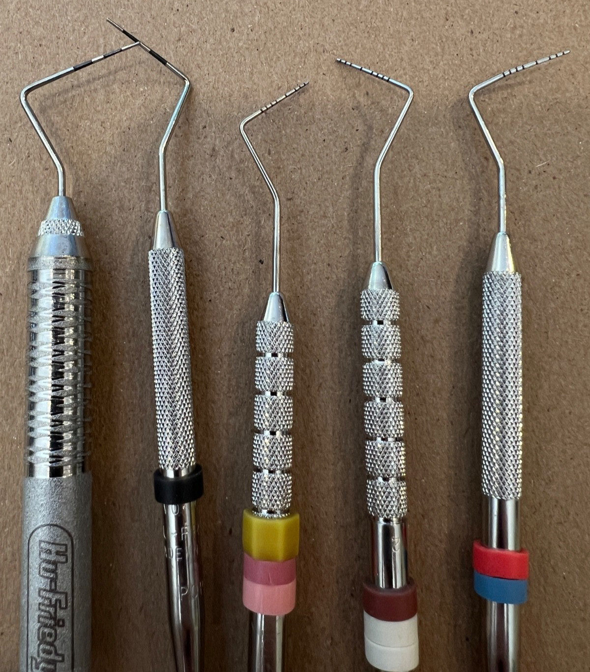 5 Dental Probes (1) Hu-Friedy PCP116 Hygiene Used Hygiene School