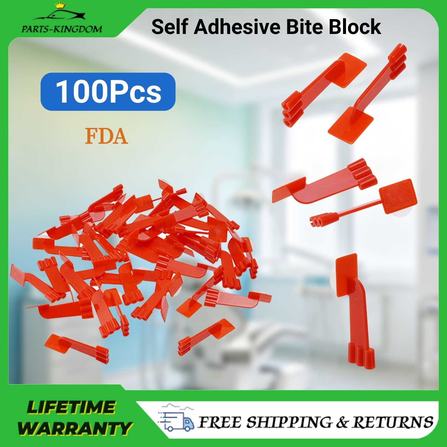 100pcs Dental Sensor Holder self-adhesive Dental X-Ray Positioning Bitewing New