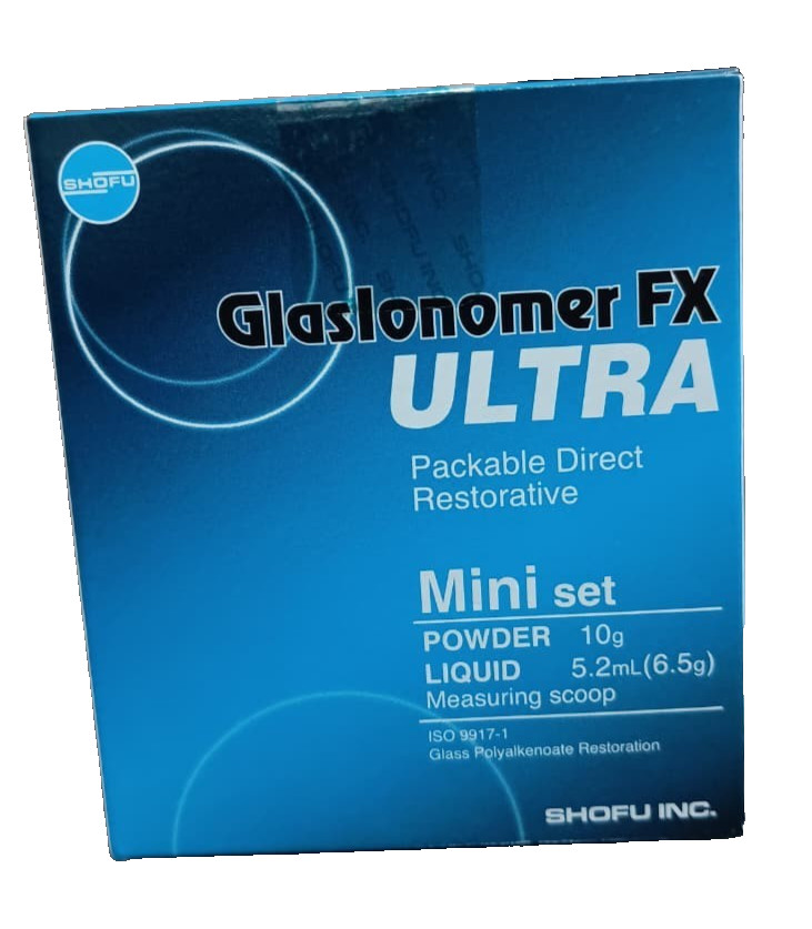 Shofu FX Ultra Bulk Fill Glass Ionomer Restorative A2 Dental Material Fast Set