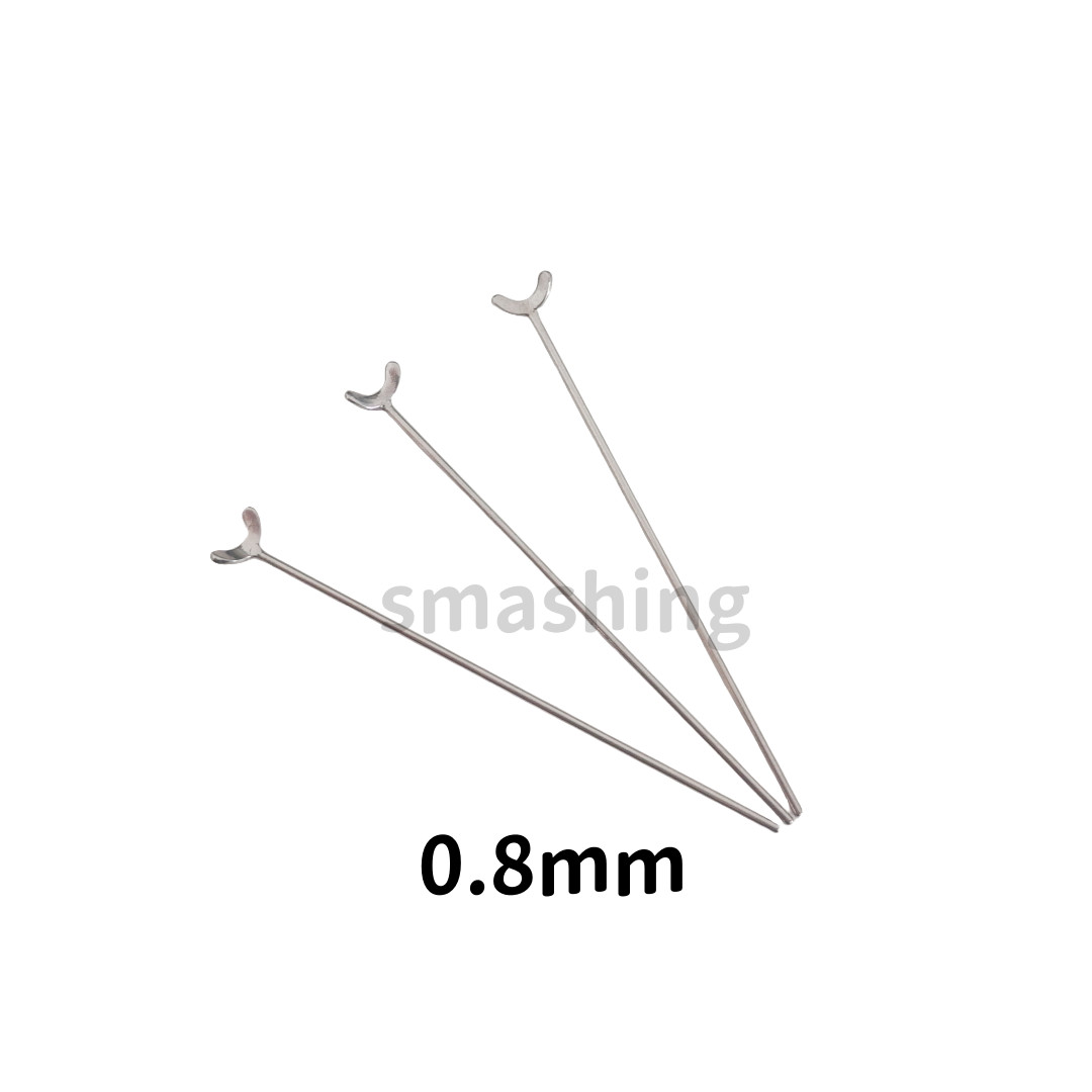 Dental Ball Retainer J Clasp Oblique 0.8/0.9/1.0 Y-Type Ortho Scheu Style