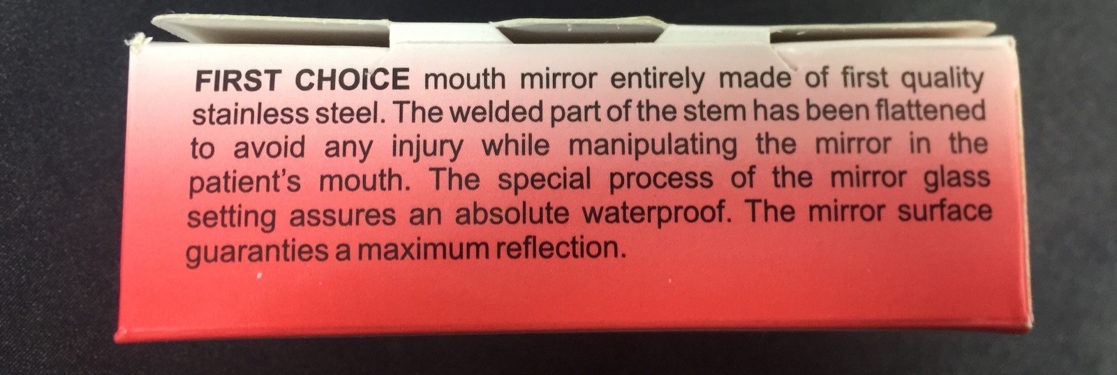Pulpdent Flecta™ Disposable Mirror 50/PK