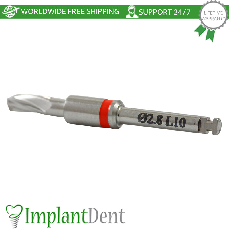 1x Dental Integral Stopper Drill 2.8mm Stainless Steel Dentistry Tool