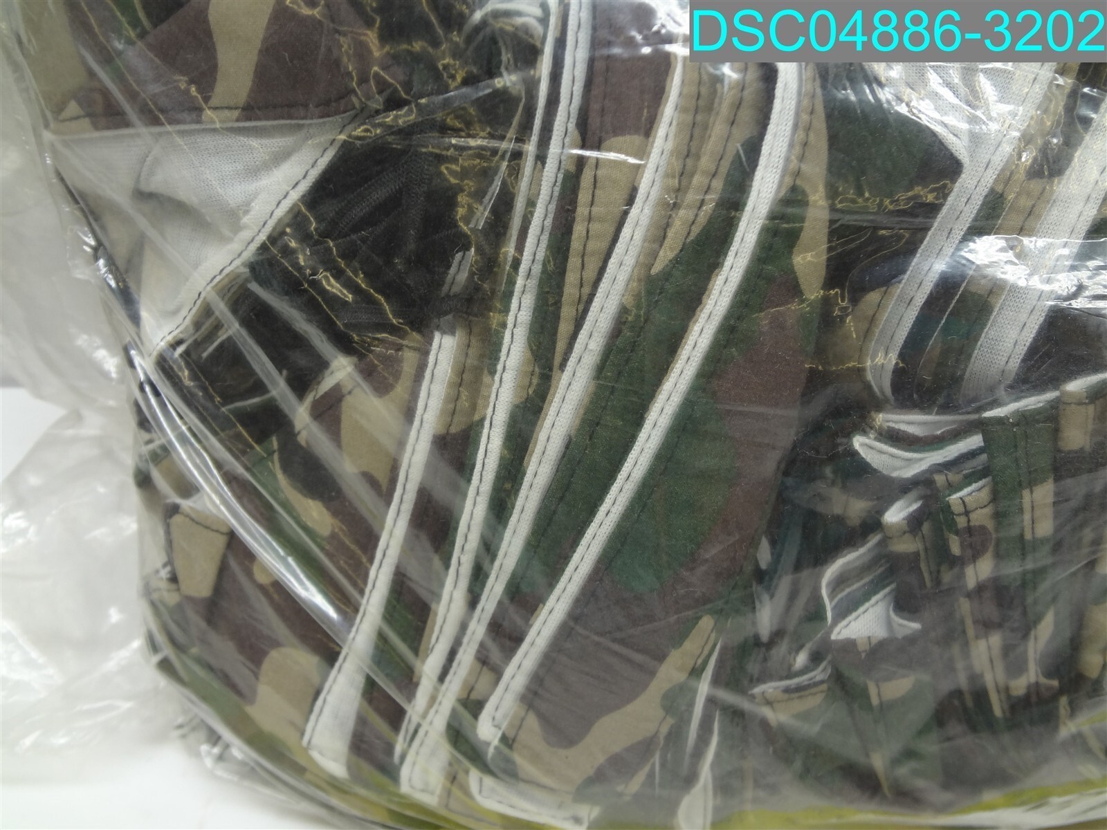 QTY=200: Pixel Green Camo Camouflage Adult Cloth Face Mask