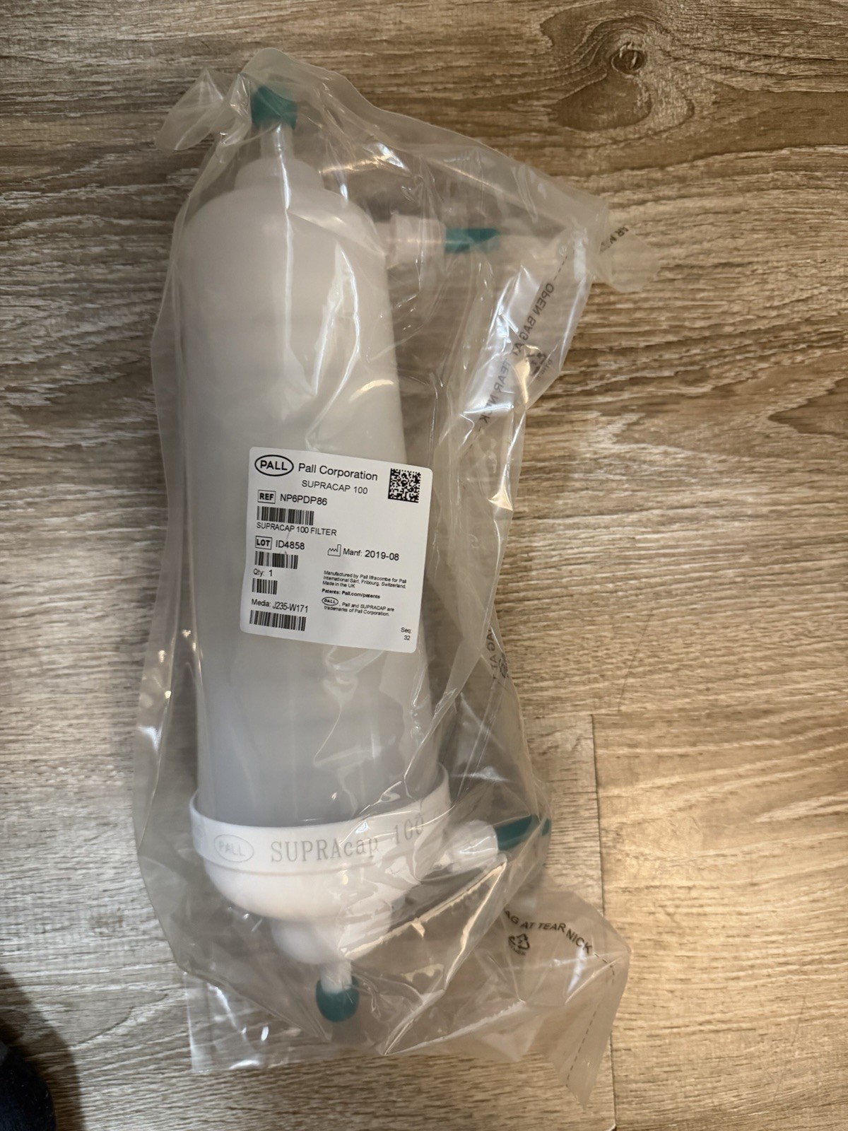 Pall NP6PDP86 Supracap 100 Filter MFG 2019 New !! Sealed !!