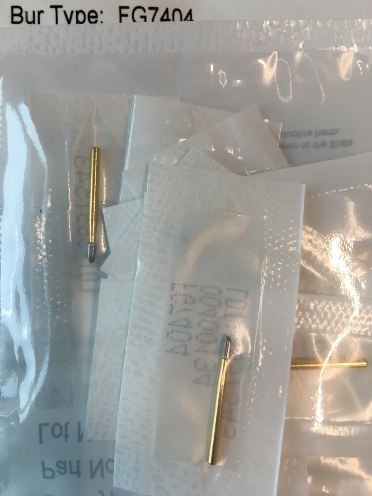 Trimming & Finishing (5) Football Burs #7404 T&F 12 Bladed. High Quality Brand