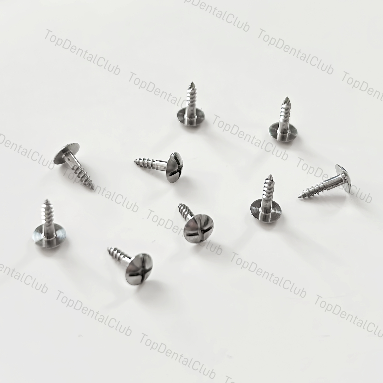 Dental GBR Bone Tenting Screw Driver Guide Regeneration Membrane Half Thread TAC