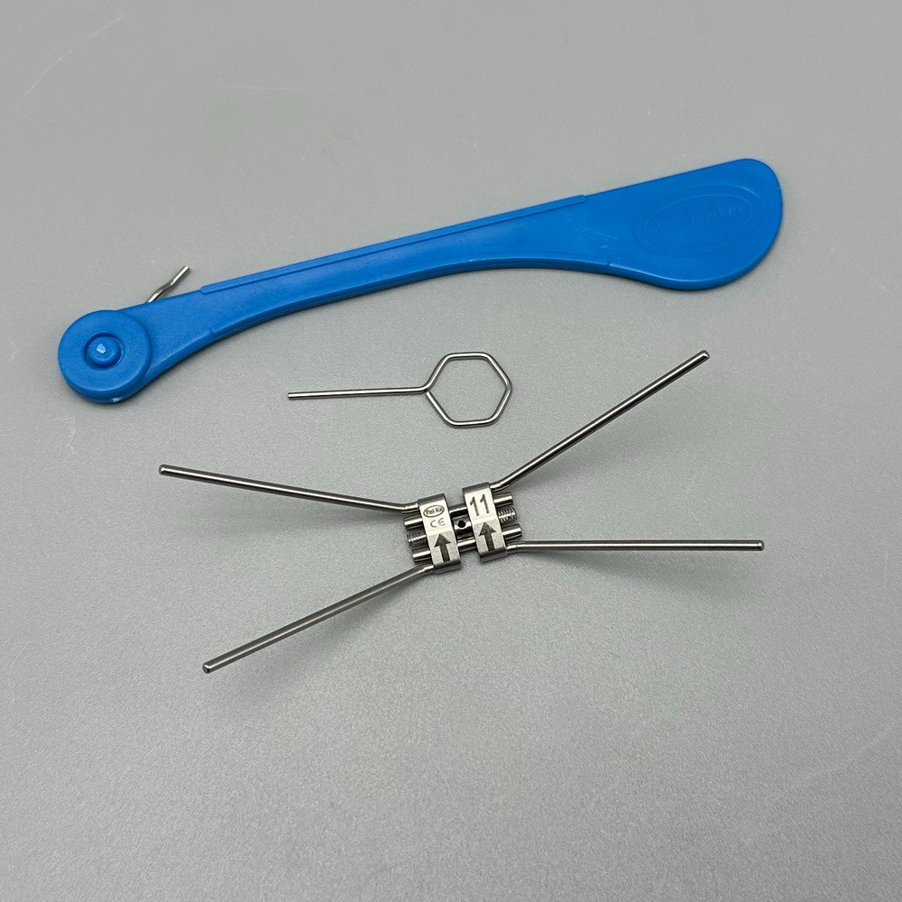 Dental Orthodontic Expansion Screw Hyrax Rapid Palatal Expander Frame 8/11/13mm