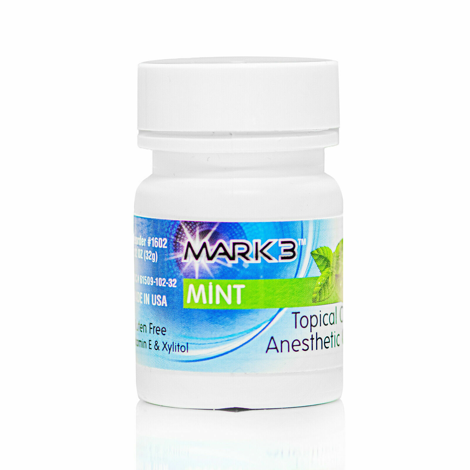 5 Bottles US MARK3 Dental Topical Anesthetic Gel 20nzocaine 1OZ Jar Exp.07/26