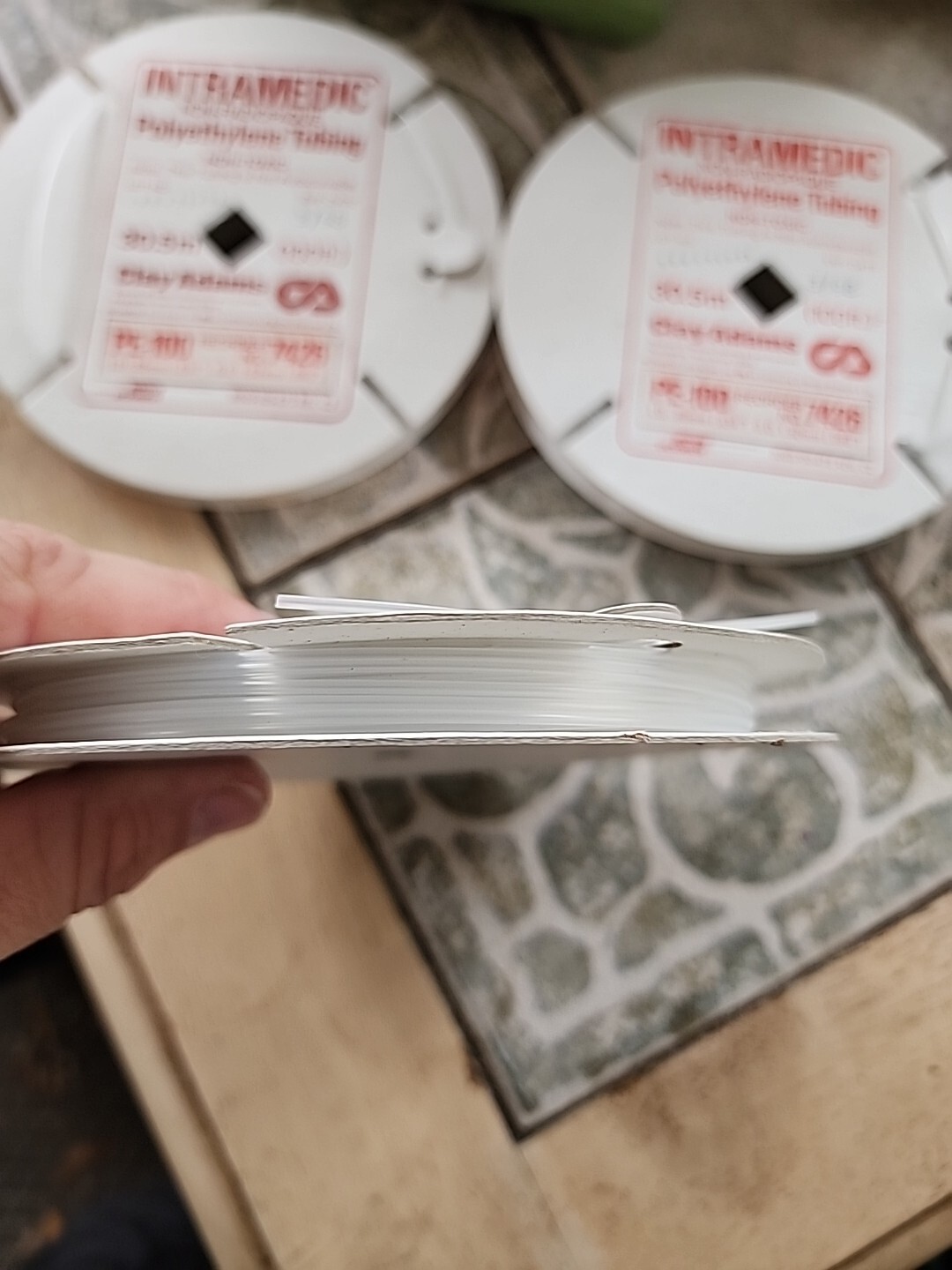 Lot of Intramedic™ PE-90/100/160 Polyethylene Tubing Clay Adams NON-RADIOPAQUE