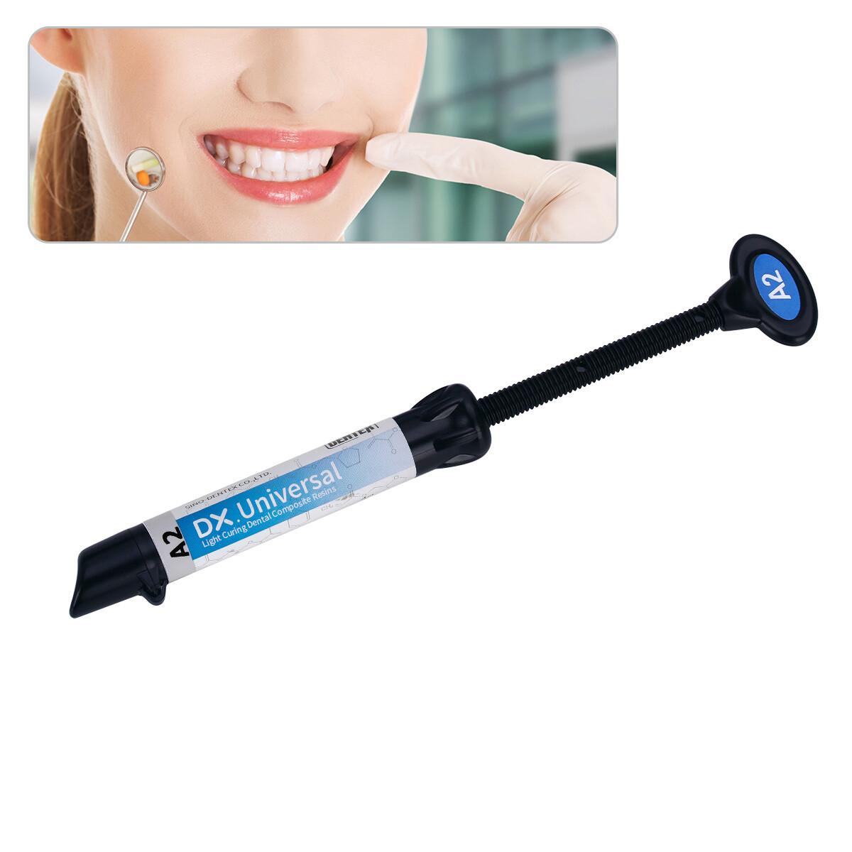 Dental Universal Composite Resin Light Cure Teeth Filling Material A2