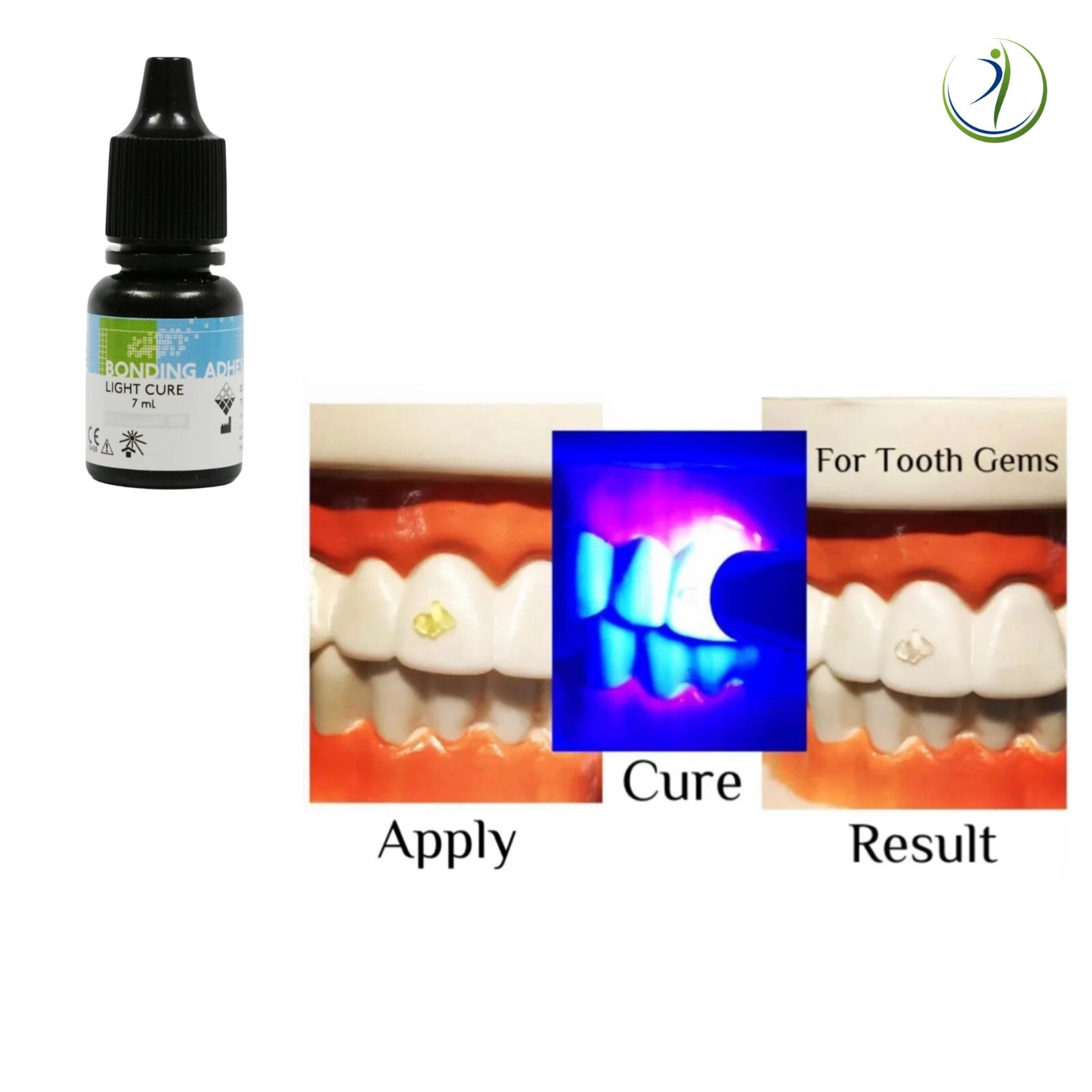Professional Tooth Gem Rhinestone Placement Kit Stones Not Included