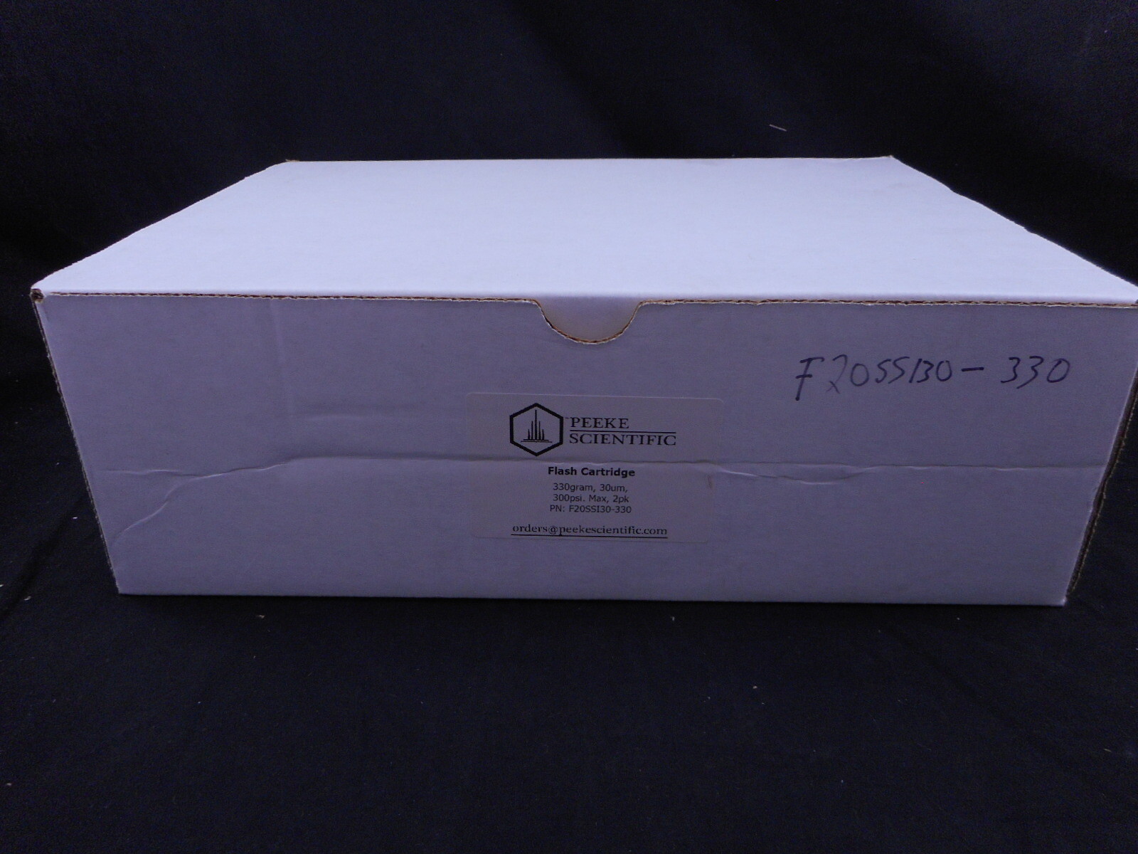 PEEKE SCIENTIFIC 30um Flash Chromatography Cartridge 330Gram F20SSI30-330 2/Pack