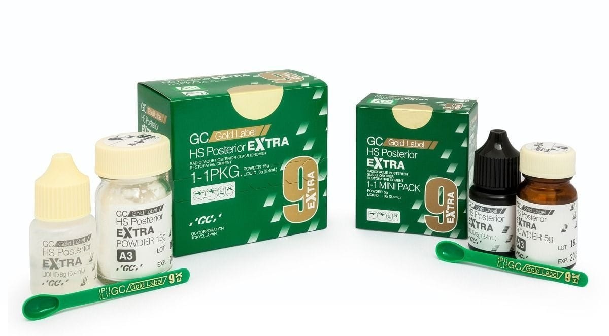 GC Fuji 9 Extra Posterior Restorative Glass Ionomer Dental Cement ( Free Ship )