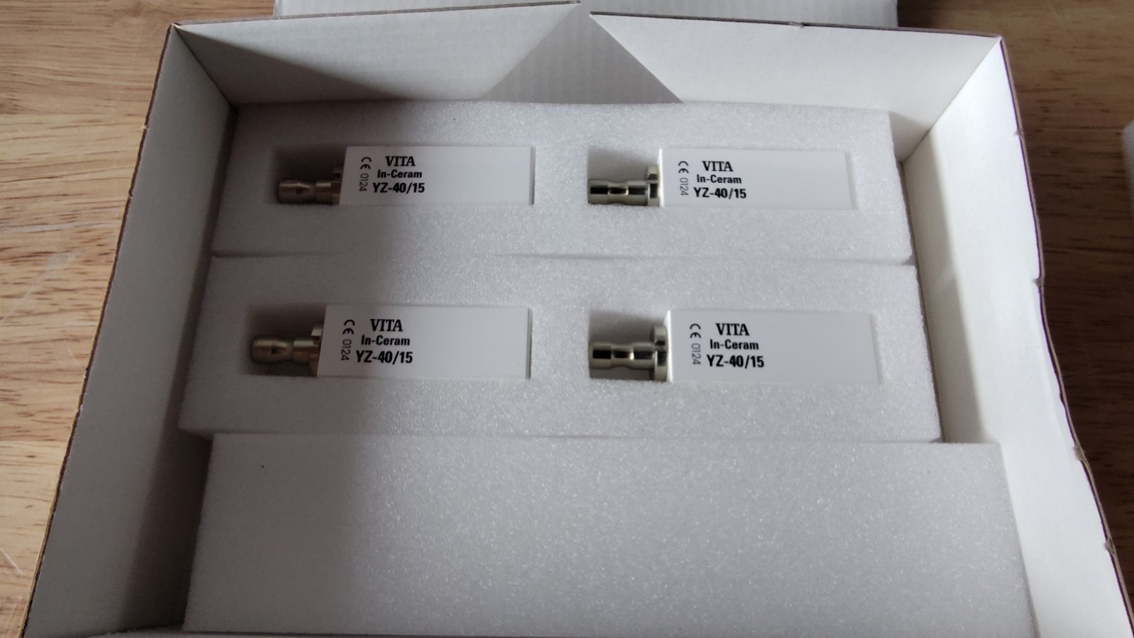 Vita YZ In-Ceram YZ CUBES for inLab® YZ-40/15 ( 40x15x14 mm )