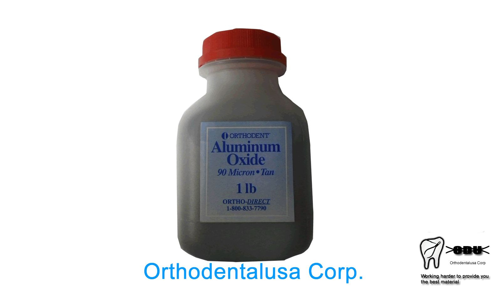ALUMINUM OXIDE FOR MICRO-ETCHERS / REF. 190-5055 90 MICRON ORTHODENTALUSA CORP.