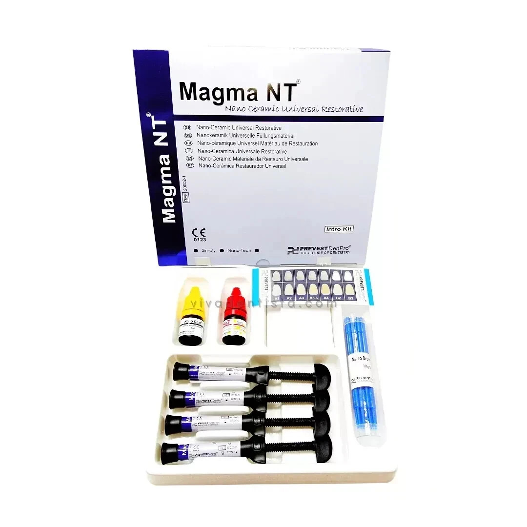 Dental MAGMA NT Nano Silica and Zirconia Fillers Universal Restorative 4 Syr Kit