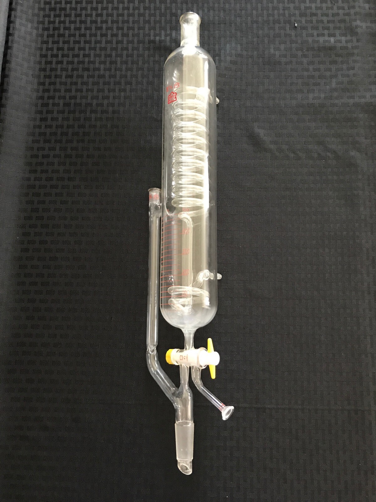 KONTES 24/40 500mL Glass Airfree Schlenk Solvent Distillation Apparatus Vigreux