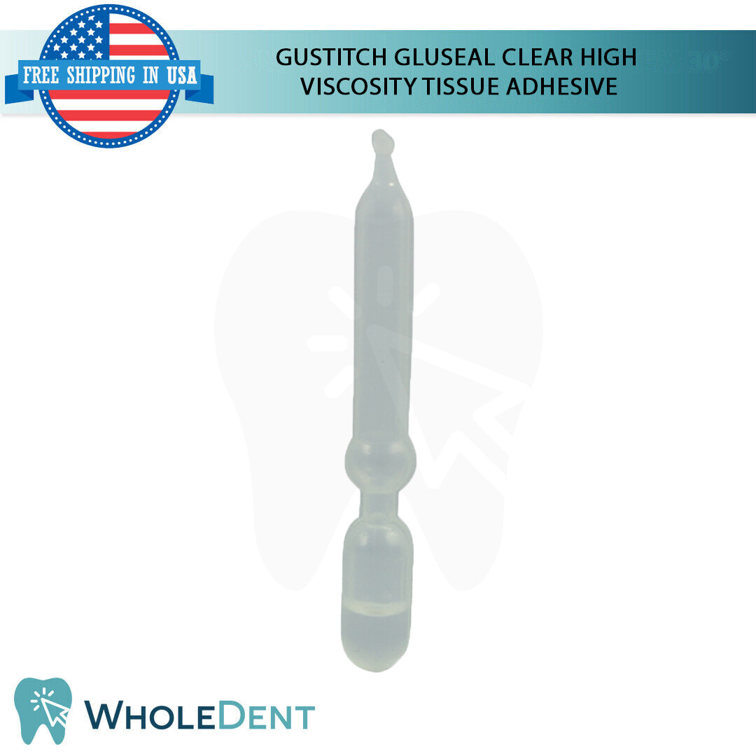 Glustitch Gluseal Clear Oral High Viscosity Tissue Adhesive