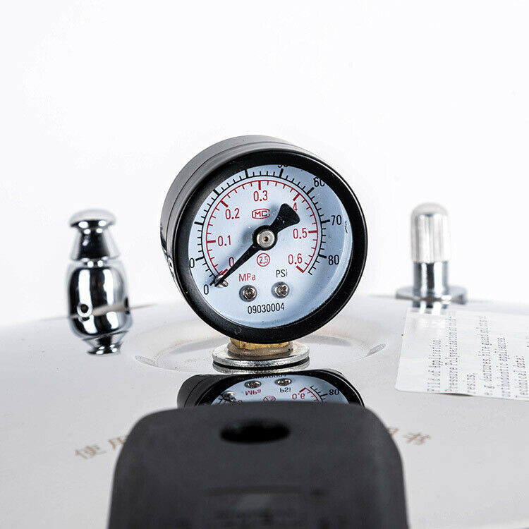 JG Dental Lab Pressure Pot Laboratory Sterilizing Pan Pneumatic Polymerizing Pot