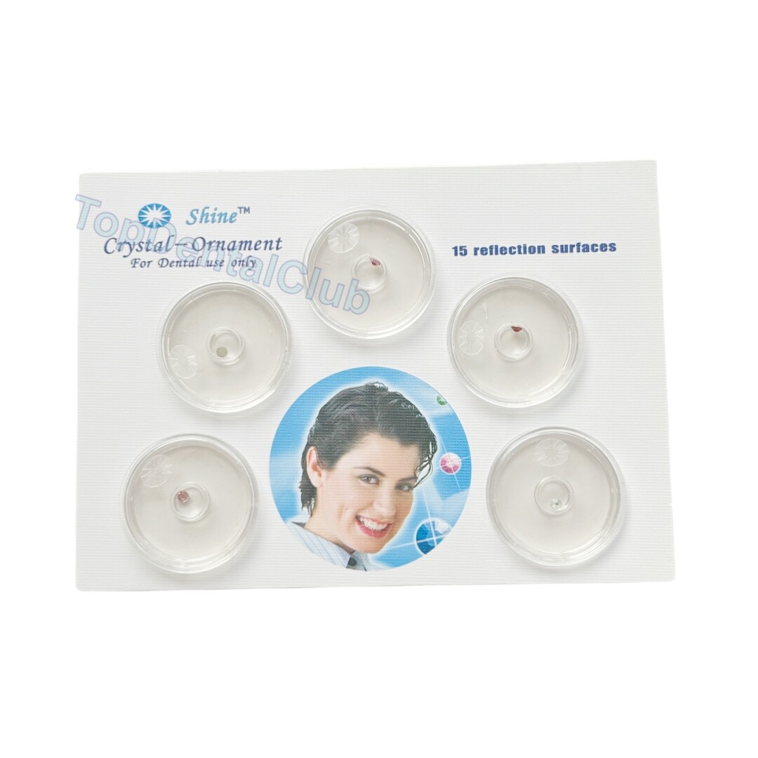 Colorful Dental Oral Teeth Diamond Tooth Gems Crystal Ornaments Jewelry 2.0mm