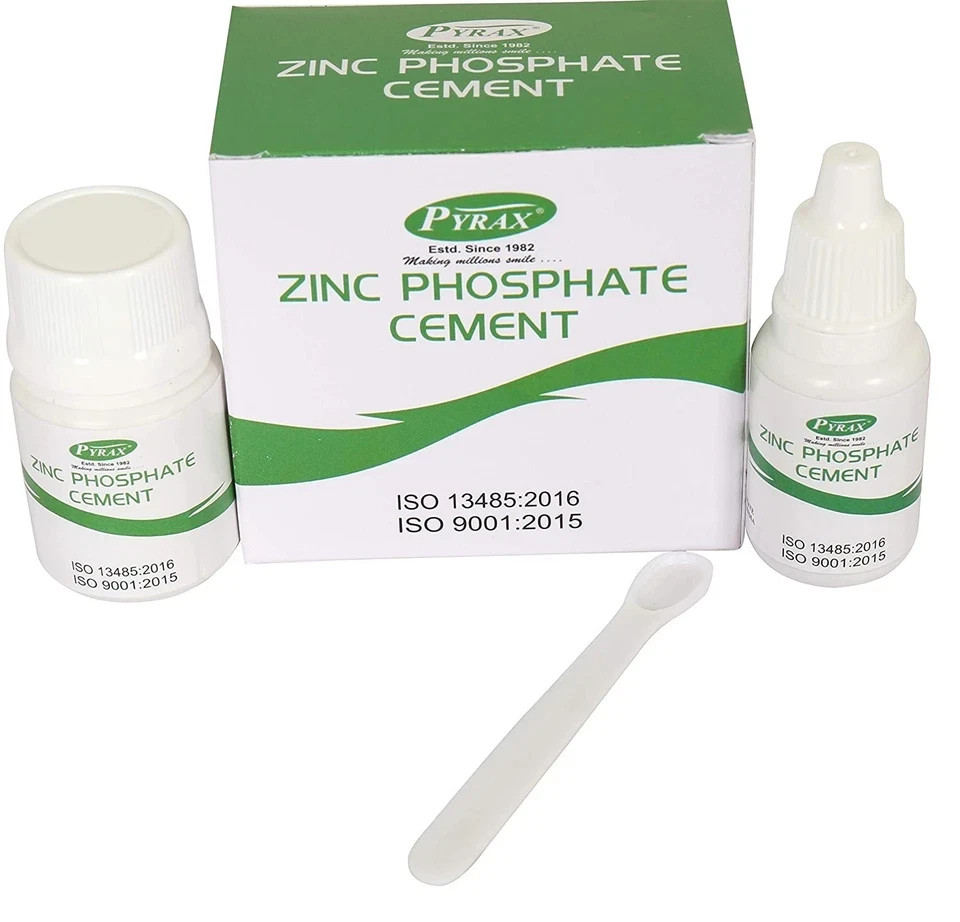 Tooth Filling Fixation of CrownsDental ZINC PRO Zinc Phosphate Cement Permanent