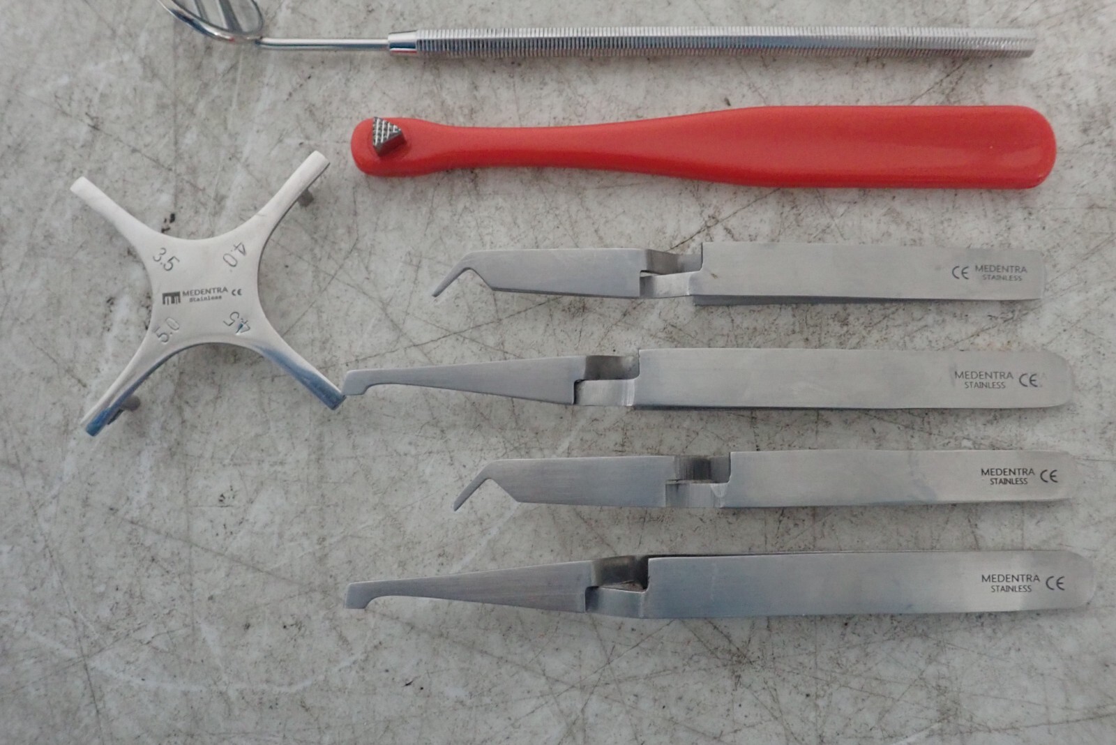 Lot of 10 Medentra Dental Instruments