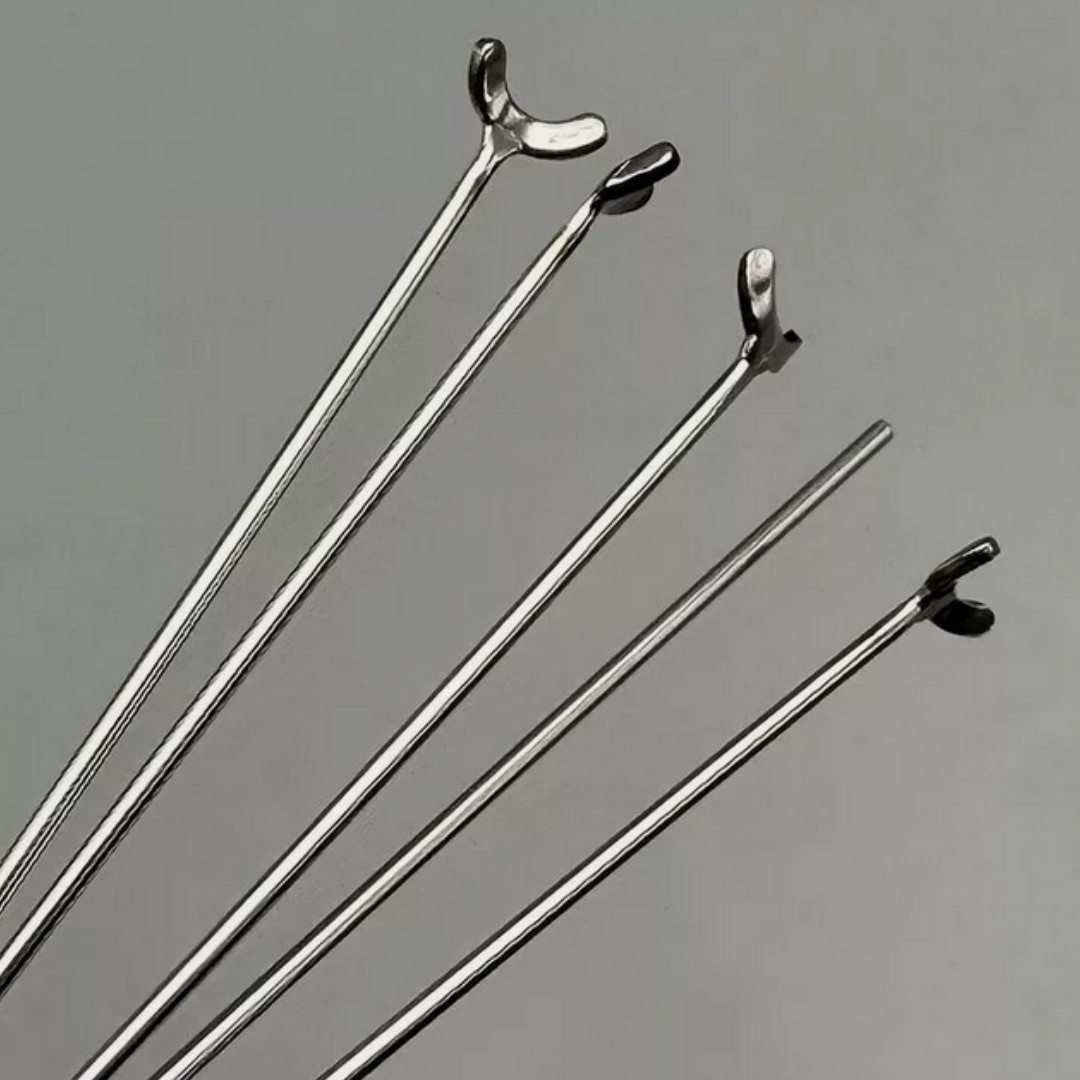 20Pcs ∅0.8mm Dental Ball Retainer J Clasp Oblique Clasps Bars Y-Type Scheu USA