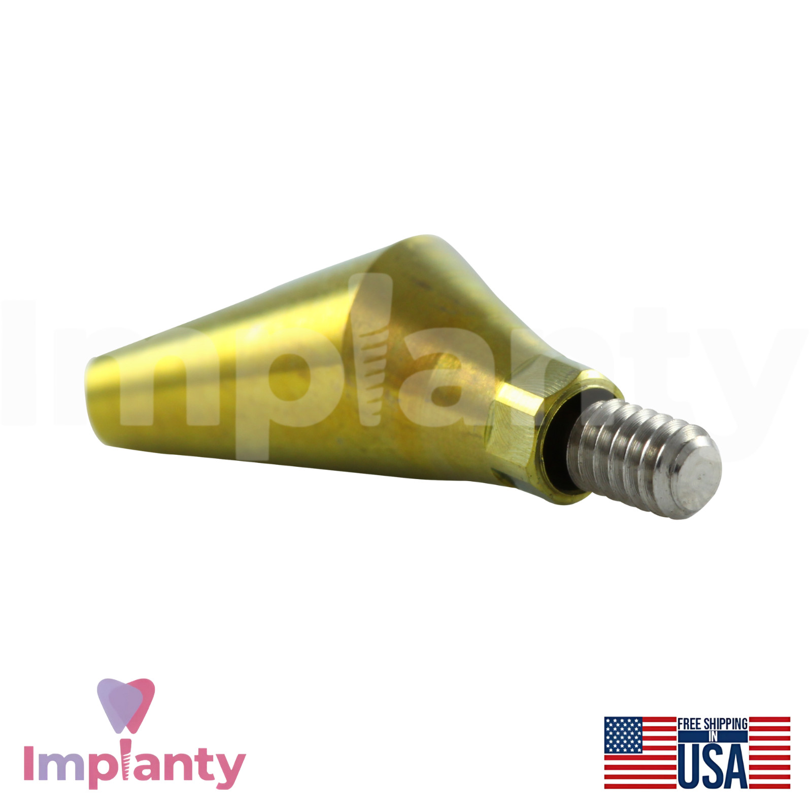 GDT Angulated Dental Prosthetic 25° Conical Hex 2.65mm Regular Platform RP