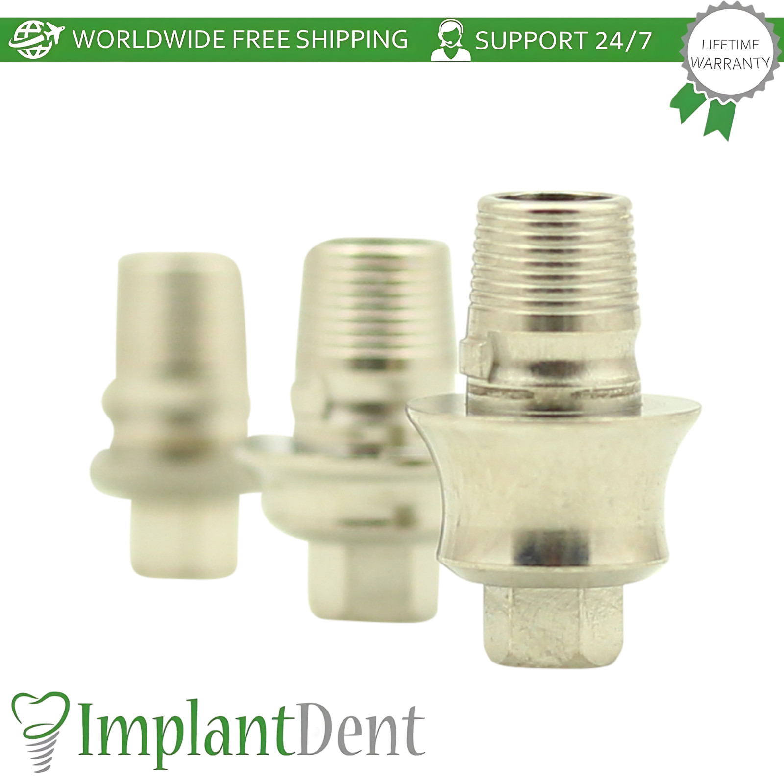 X5 Ø5.7mm Anti-Rotation Ti-Base WP MIS Compatible Int Hex 2.45mm Connection