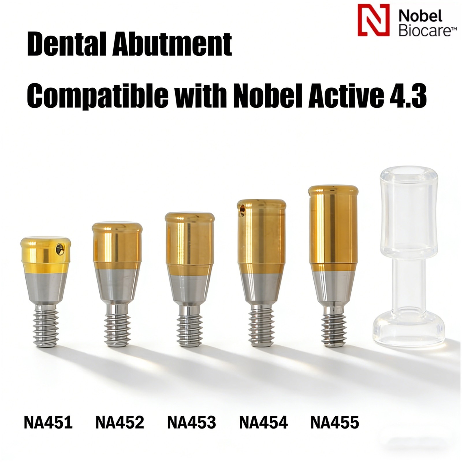 US Nobel Biocare Zest Locator Overdenture NOBEL Abutment NP & RP Retention Caps