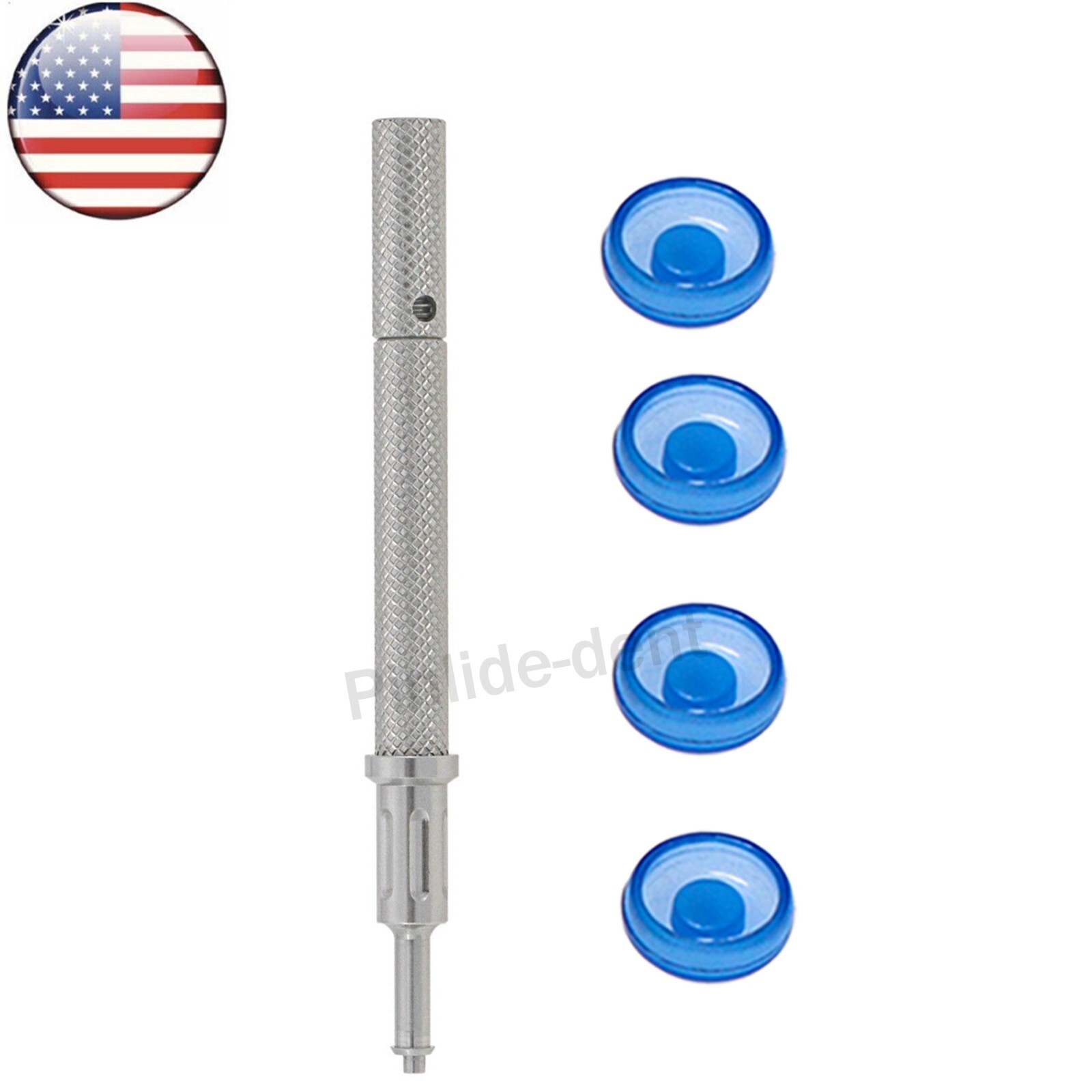 US Universal Implant Retention Caps Set Locat0r Core Insertion Extraction Tool