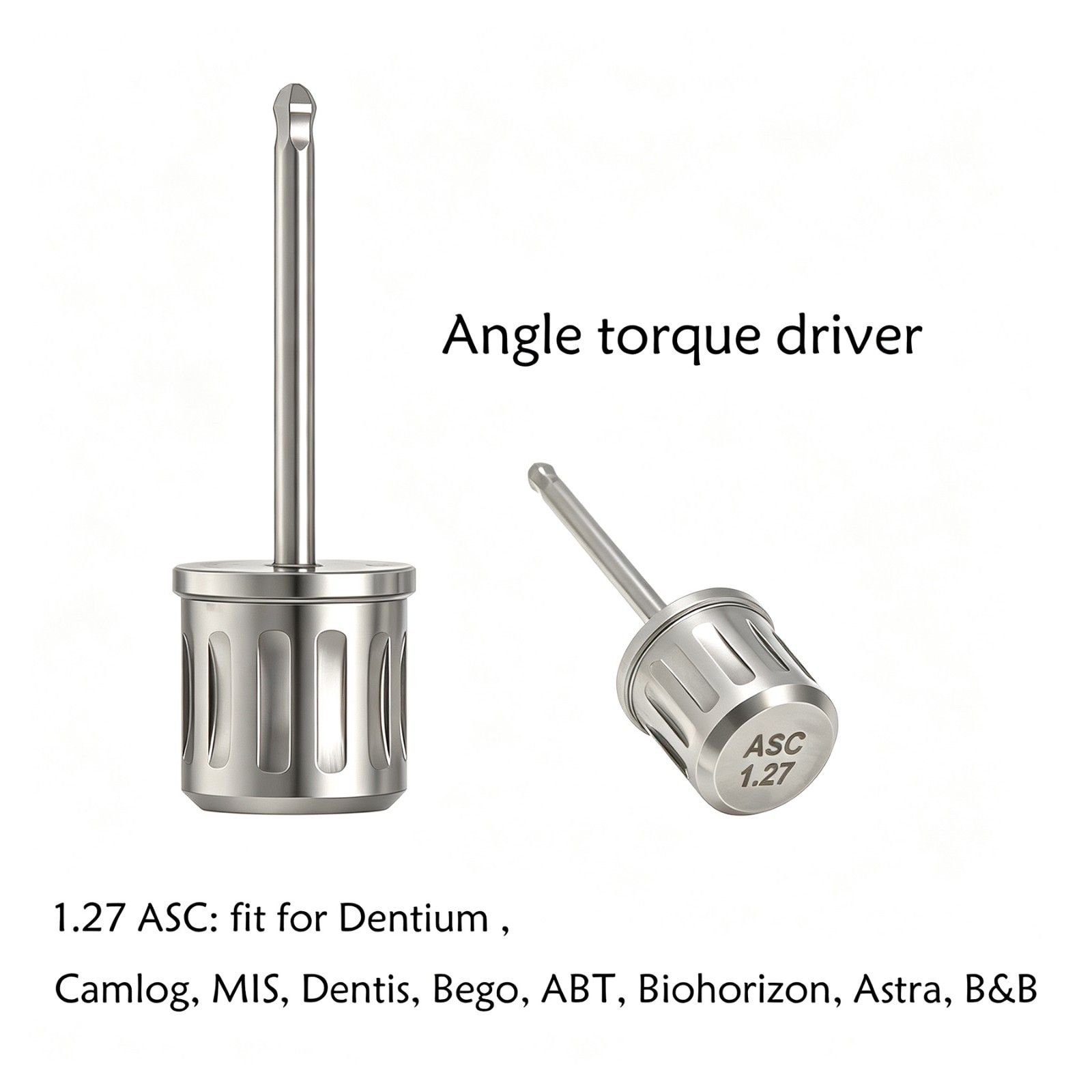 Implant Screwdriver for Angulated Screw Channel ASC 1.27 for MIS Astra Dentis BB
